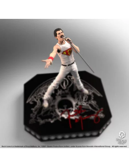 es::Queen Estatua Rock Iconz Freddie Mercury Limited Edition 23 cm