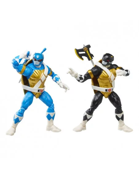 es::Power Rangers x TMNT Lightning Collection Figuras 2022 Morphed Donatello & Morphed Leonardo
