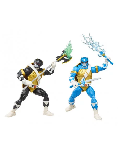 es::Power Rangers x TMNT Lightning Collection Figuras 2022 Morphed Donatello & Morphed Leonardo 