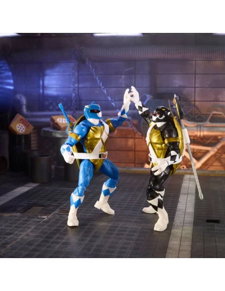 es::Power Rangers x TMNT Lightning Collection Figuras 2022 Morphed Donatello & Morphed Leonardo
