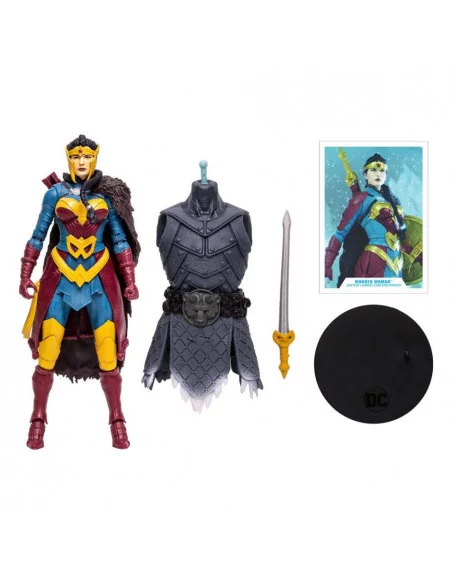 es::DC Multiverse Figura Build A Wonder Woman Endless Winter 18 cm