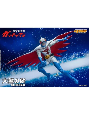 es::Gatchaman Figura 1/12 Ken the Eagle 18 cm