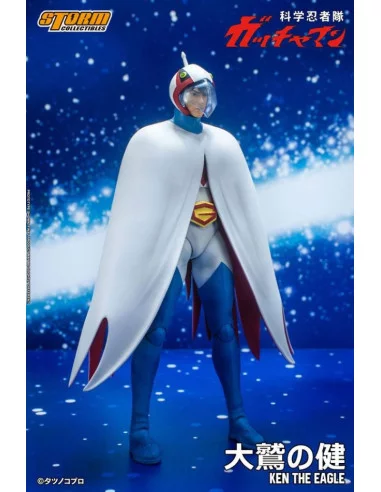 es::Gatchaman Figura 1/12 Ken the Eagle 18 cm