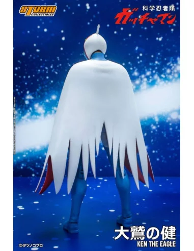 es::Gatchaman Figura 1/12 Ken the Eagle 18 cm