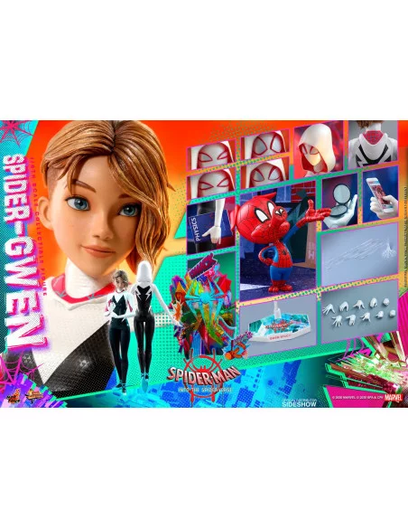 es::Spider-Man: Un nuevo universo Figura 1/6 Spider-Gwen Hot Toys 27 cm es::Spider-Man: Un nuevo universo Figura 1/6 Spider-Gwen Hot Toys 27 cm