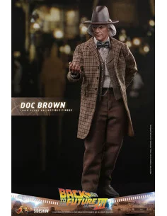 es::Regreso al futuro III Figura 1/6 Doc Brown Hot Toys 32 cm 2