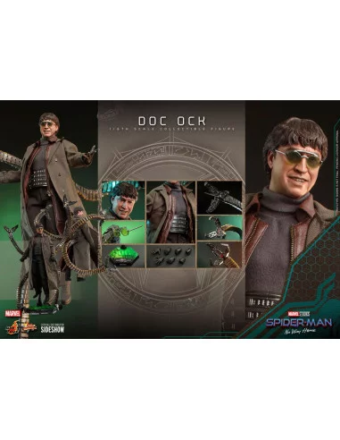 es::Spider-Man: No Way Home Figura Movie Masterpiece 1/6 Doc Ock Hot Toys 31 cm