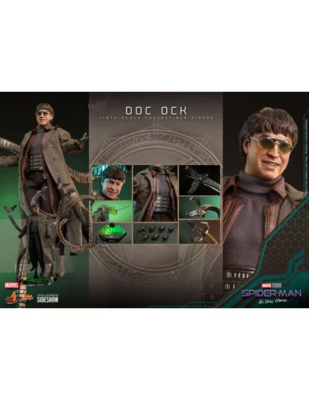 es::Spider-Man: No Way Home Figura Movie Masterpiece 1/6 Doc Ock Hot Toys 31 cm