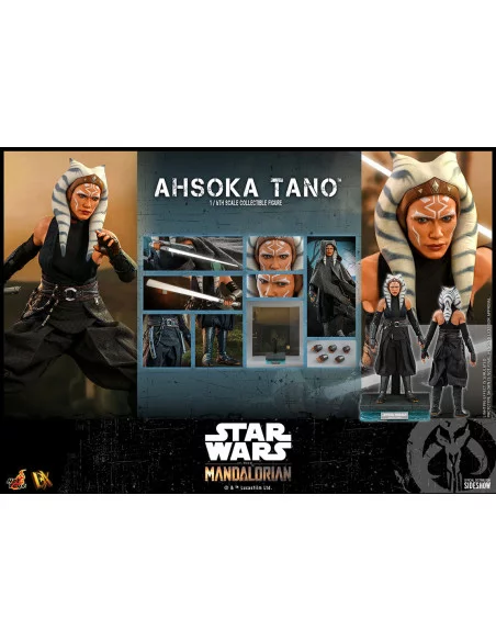 es::Star Wars The Mandalorian Figura 1/6 Ahsoka Tano Hot Toys 29 cm