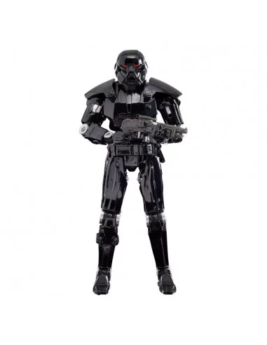 es::Star Wars The Mandalorian Black Series Figura Deluxe 2022 Dark Trooper 15 cm
