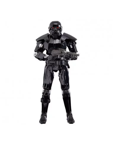 es::Star Wars The Mandalorian Black Series Figura Deluxe 2022 Dark Trooper 15 cm
