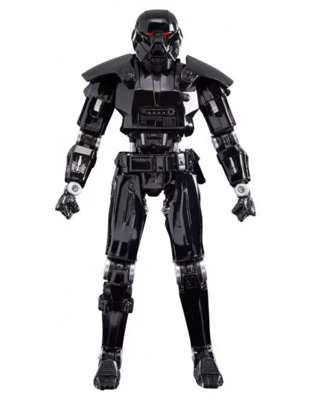 es::Star Wars The Mandalorian Black Series Figura Deluxe 2022 Dark Trooper 15 cm
