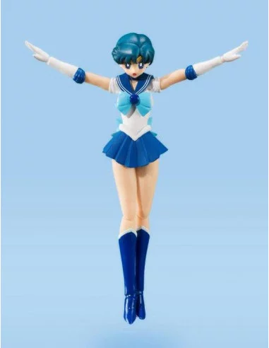 es::Sailor Moon Figura S.H. Figuarts Sailor Mercury Animation Color Edition 14 cm