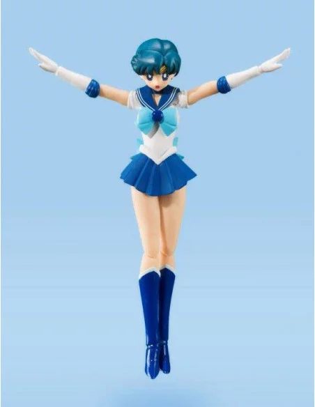 es::Sailor Moon Figura S.H. Figuarts Sailor Mercury Animation Color Edition 14 cm