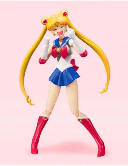 es::Sailor Moon Figura S.H. Figuarts Sailor Moon Animation Color Edition 14 cm Re-issued