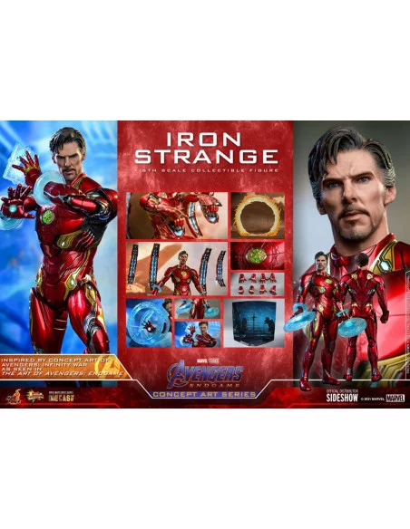 es::Vengadores: Endgame Figura Concept Art Series 1/6 Iron Strange 32 cm Hot Toys