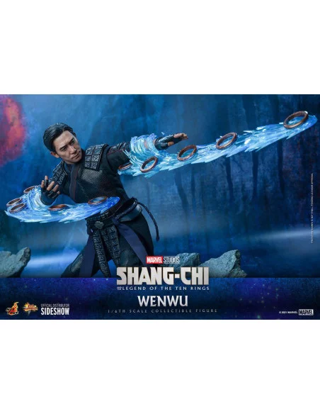 es::Shang-Chi and the Legend of the Ten Rings Figura Movie Masterpiece 1/6 Wenwu Hot Toys 28 cm