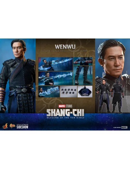 es::Shang-Chi and the Legend of the Ten Rings Figura Movie Masterpiece 1/6 Wenwu Hot Toys 28 cm