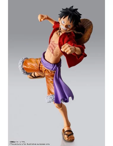 es::One Piece Figura Monkey D. Luffy Imagination Works 17 cm