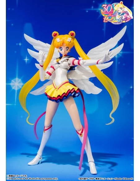 es::Eternal Sailor Moon Figura S.H. Figuarts Pretty Guardian Sailor Moon 13,5 cm 