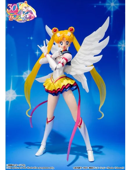 es::Eternal Sailor Moon Figura S.H. Figuarts Pretty Guardian Sailor Moon 13,5 cm 