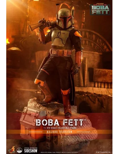 es::Star Wars: The Book of Boba Fett Figura 1/4 Boba Fett Deluxe Version Hot Toys 45 cm