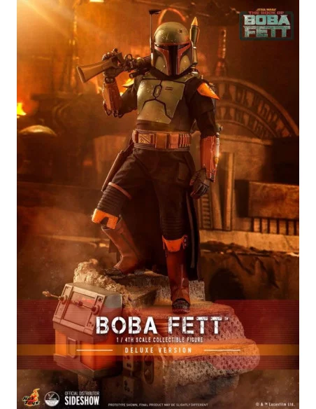 es::Star Wars: The Book of Boba Fett Figura 1/4 Boba Fett Deluxe Version Hot Toys 45 cm