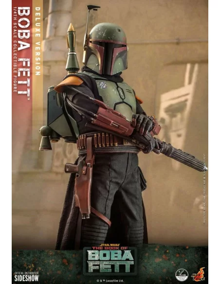 es::Star Wars: The Book of Boba Fett Figura 1/4 Boba Fett Deluxe Version Hot Toys 45 cm