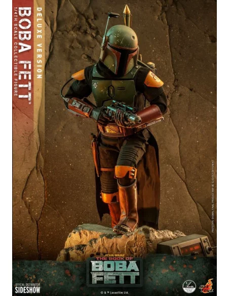 es::Star Wars: The Book of Boba Fett Figura 1/4 Boba Fett Deluxe Version Hot Toys 45 cm