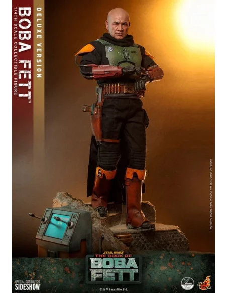 es::Star Wars: The Book of Boba Fett Figura 1/4 Boba Fett Deluxe Version Hot Toys 45 cm