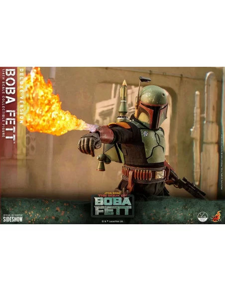 es::Star Wars: The Book of Boba Fett Figura 1/4 Boba Fett Deluxe Version Hot Toys 45 cm