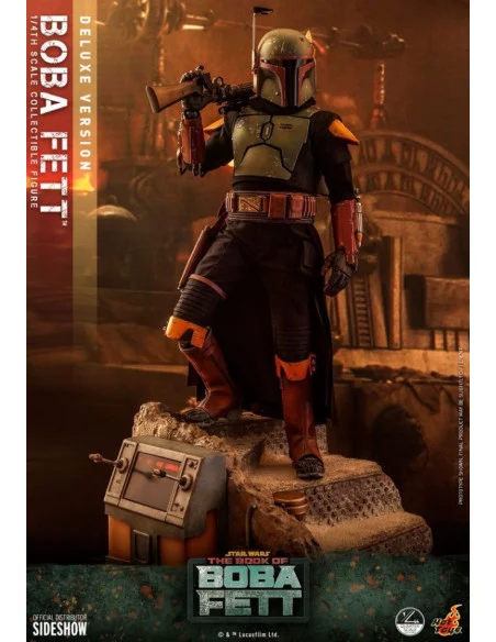 es::Star Wars: The Book of Boba Fett Figura 1/4 Boba Fett Deluxe Version Hot Toys 45 cm