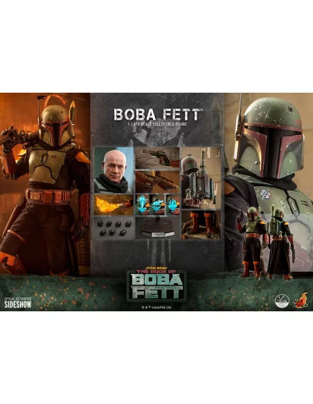 es::Star Wars: The Book of Boba Fett Figura 1/4 Boba Fett Hot Toys 45 cm