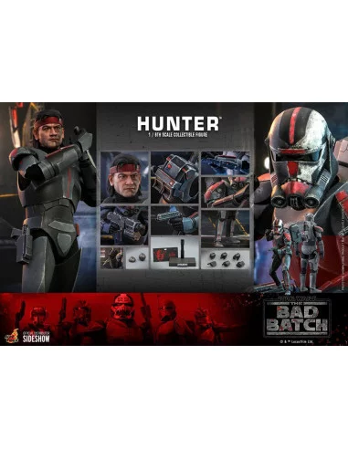 es::Star Wars: The bad Batch Figura 1/6 Hunter Hot Toys 30 cm