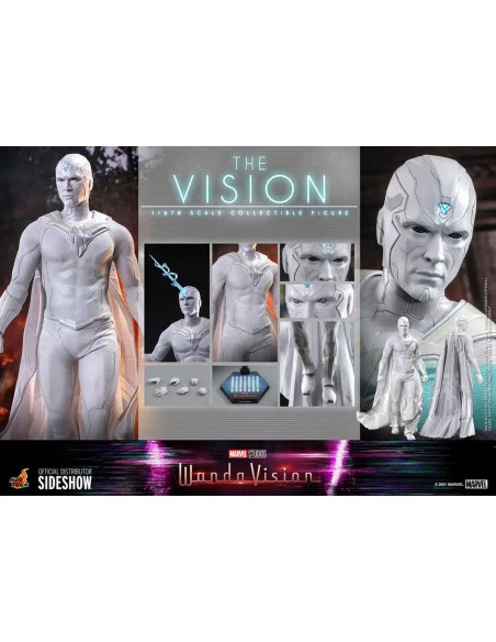 es::Vengadores: Infinity War Figura 1/6 Figura Movie Masterpiece 1/6 The Vision 31 cm
