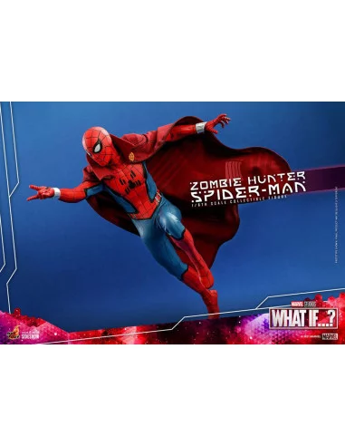 es::What If...? Figura 1/6 Zombie Hunter Spider-Man Hot Toys 30 cm