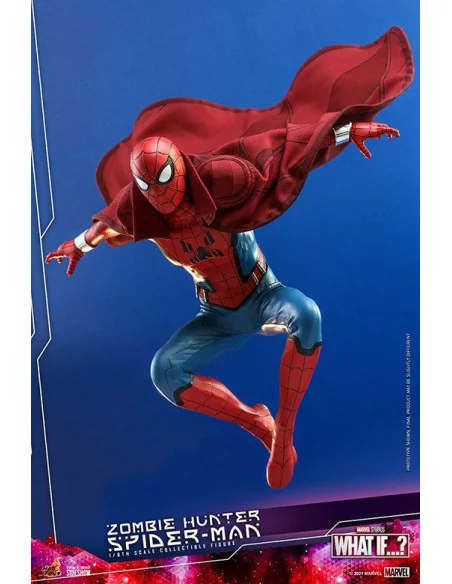 es::What If...? Figura 1/6 Zombie Hunter Spider-Man Hot Toys 30 cm