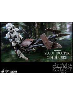 es::Star Wars Episode VI Figura 1/6 Scout Trooper & Speeder Bike Hot Toys 30 cm 2