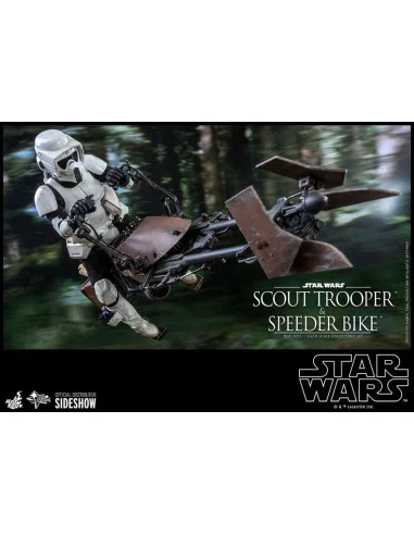 es::Star Wars Episode VI Figura 1/6 Scout Trooper & Speeder Bike Hot Toys 30 cm 