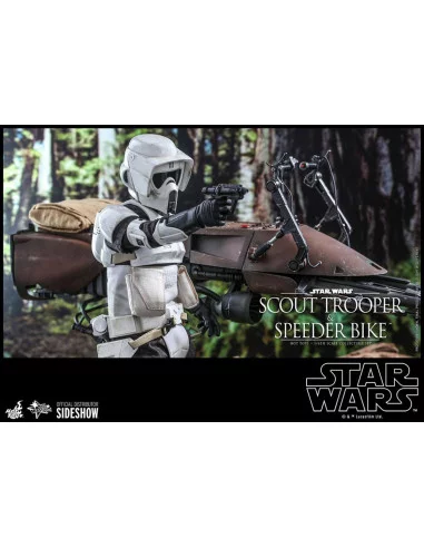 es::Star Wars Episode VI Figura 1/6 Scout Trooper & Speeder Bike Hot Toys 30 cm 