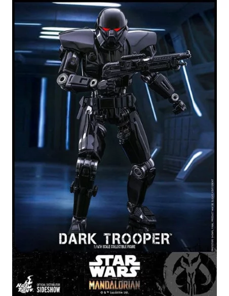 es::Star Wars The Mandalorian Figura 1/6 Dark Trooper Hot Toys 32 cm