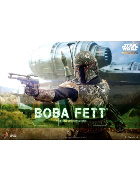 es::Star Wars The Mandalorian Figura 1/6 Boba Fett Hot Toys