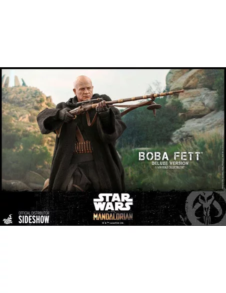 es::Star Wars The Mandalorian Pack de 2 Figuras 1/6 Boba Fett Deluxe Hot Toys