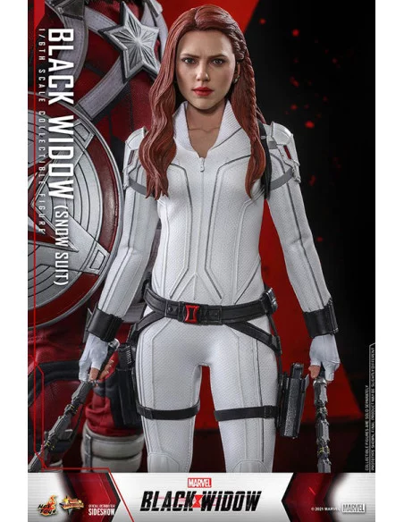 es::Black Widow Figura 1/6 Black Widow Snow Suit Version 28 cm Hot Toys