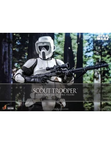es::Star Wars Episode VI Figura 1/6 Scout Trooper Hot Toys 30 cm