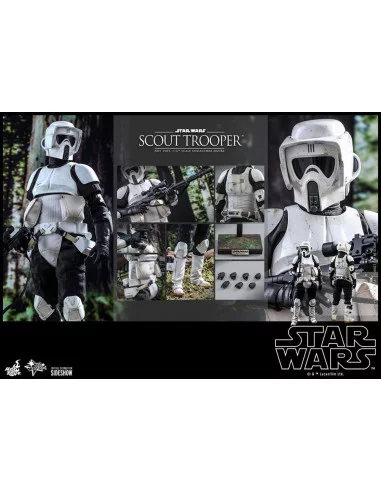 es::Star Wars Episode VI Figura 1/6 Scout Trooper Hot Toys 30 cm