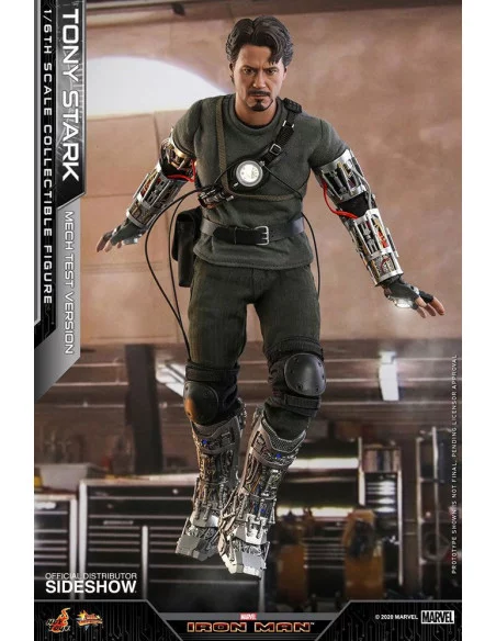 es::Iron Man Figura 1/6 Tony Stark Mech Test Version Hot Toys 30 cm