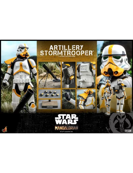 es::Star Wars The Mandalorian Figura 1/6 Artillery Stormtrooper Hot Toys 30 cm