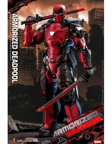 es::Marvel Zombies Comic Masterpiece Figura 1/6 Armorized Deadpool 33 cm