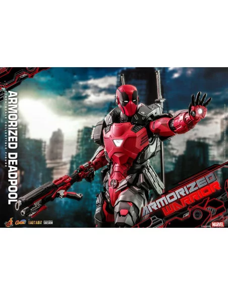 es::Marvel Zombies Comic Masterpiece Figura 1/6 Armorized Deadpool 33 cm